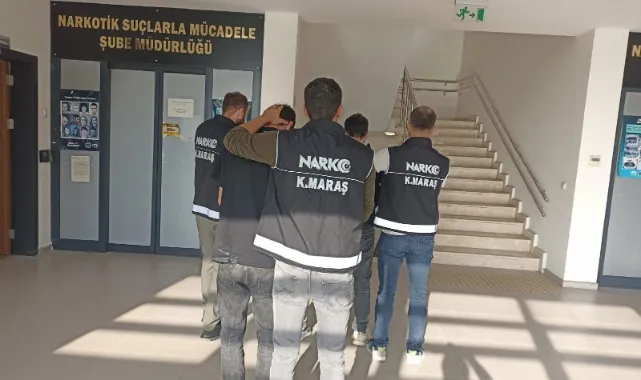 Kahramanmaraş’ta Uyuşturucu Operasyonu: 8 Şüpheli Yakalandı