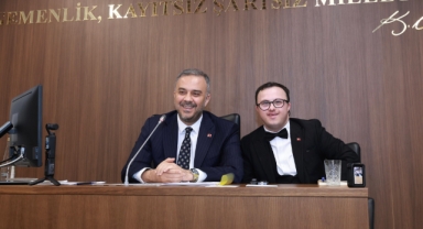 Onikişubat Belediyesi Meclis Oturumunu Down Sendromlu Abdullah Yönetti