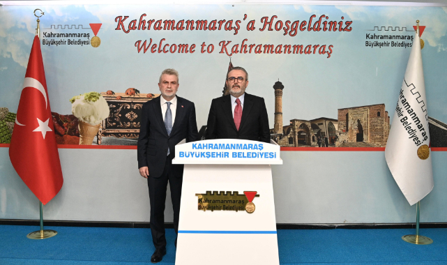 Başkan Görgel, AK Parti MKYK Üyesi Mahir Ünal’ı Makamında Ağırladı