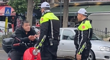 Bindiği Motosikletin İki Katı Ceza Yedi