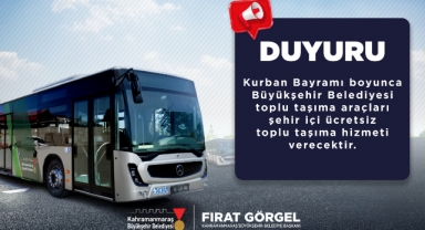 Büyükşehir’den Bayramda Ücretsiz Ulaşım Desteği