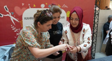 Büyükşehir’in Atölyesinde Sevgi Şekil Aldı