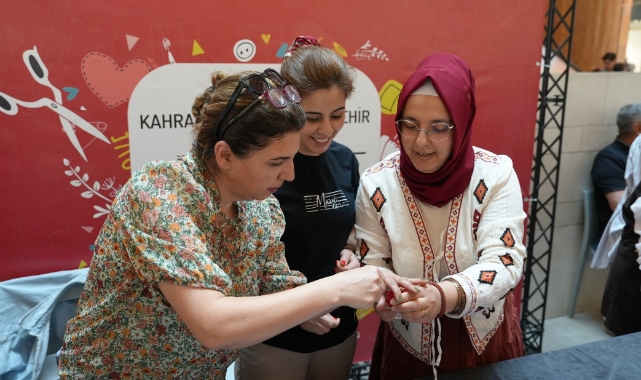 Büyükşehir’in Atölyesinde Sevgi Şekil Aldı