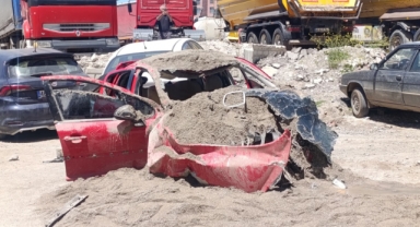 Freni Boşalan Kamyon 7 Araca Çarptı: 6 Yaralı