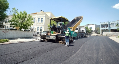 Kahramanmaraş'ta Asfalt Çalışmaları