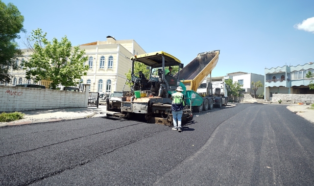 Kahramanmaraş'ta Asfalt Çalışmaları