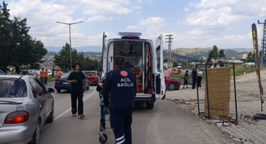 Kahramanmaraş'ta İki Otomobil Çarpıştı: 1 Yaralı