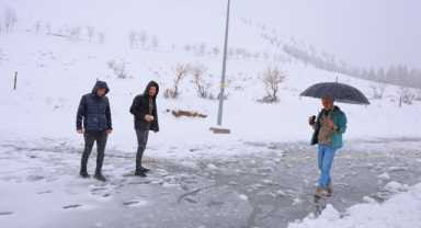 Kahramanmaraş'ta Mayısta Kar Sürprizi