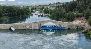 Kahramanmaraş'ta Tarihi Ceyhan Köprüsü Yenileniyor