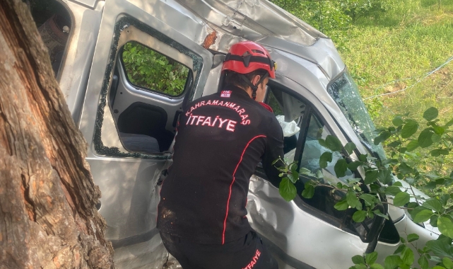 Kahramanmaraş'ta Trafik Kazası: 1'i Ağır 3 Yaralı