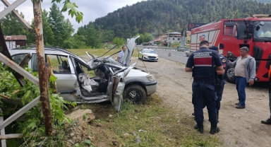 Kahramanmaraş'ta Trafik Kazası: 1 Yaralı