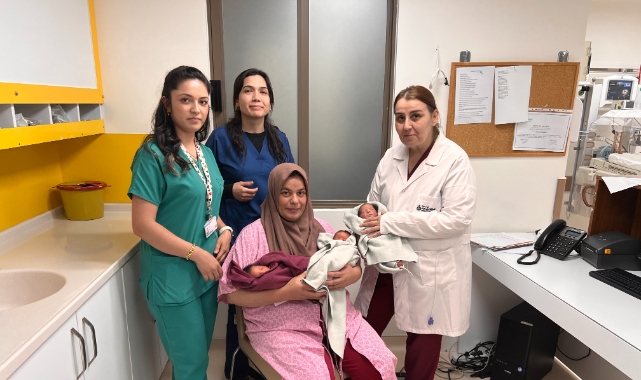 10 Yıllık Hasret Üçüz Bebek Sevinciyle Taçlandı