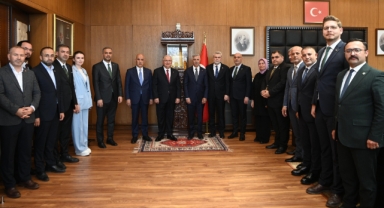 Başkan Görgel, Bakan Güler’i Makamında Ağırladı