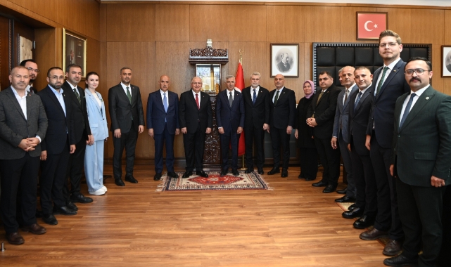 Başkan Görgel, Bakan Güler’i Makamında Ağırladı