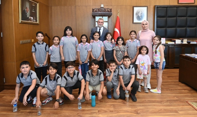 Başkan Görgel, Minik Öğrencileri Ağırladı