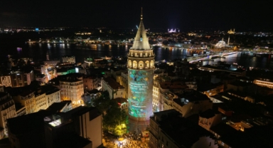 Kahramanmaraş’ın “Edebiyat” Işığı Galata Kulesi’ne Yansıdı