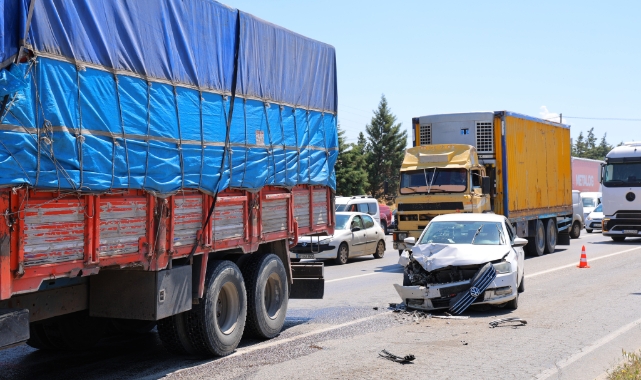 Kahramanmaraş'ta 2 Farklı Trafik Kazasında 2 Kişi Yaralandı