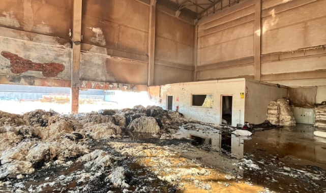 Kahramanmaraş'ta Fabrika Yangını Korkuttu