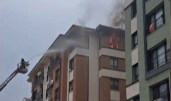 Kahramanmaraş'ta İkamet Yangını