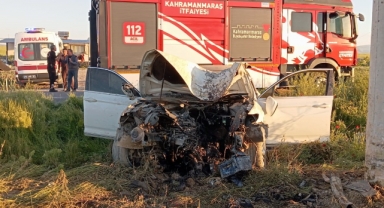 Kahramanmaraş'ta Kaza: 1 Yaralı