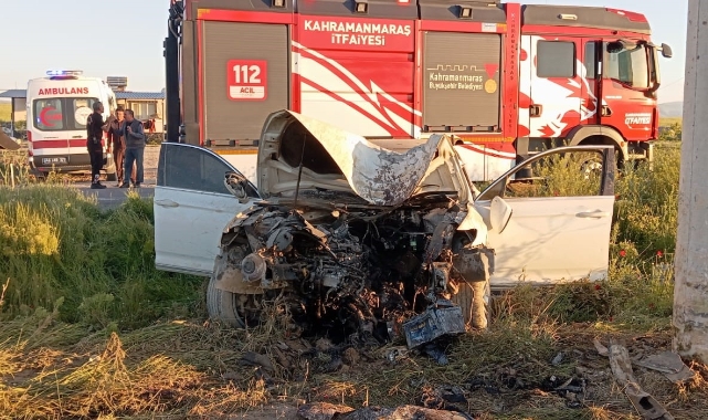 Kahramanmaraş'ta Kaza: 1 Yaralı