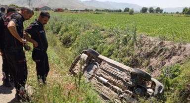 Kahramanmaraş'ta Otomobil Kanala Uçtu: 4 Yaralı