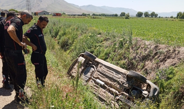 Kahramanmaraş'ta Otomobil Kanala Uçtu: 4 Yaralı