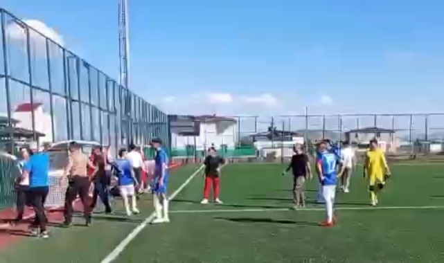 Türkoğlu’nda Şampiyonluk Maçı Sonrası Kavga