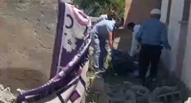 Yalnız Yaşayan Adam Bahçe Duvarının Altında Ölü Bulundu