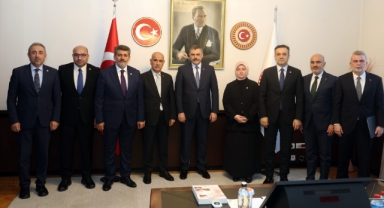 AK Parti Kahramanmaraş Heyetinden Ankara’da Önemli Temaslar