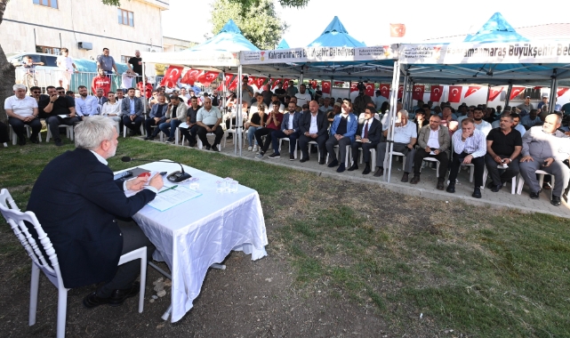Başkan Fırat Görgel; “Kahramanmaraş’ımızı Geleceğe Güçlü Yatırımlarla Hazırlıyoruz”