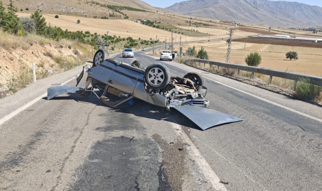 Elbistan'da Trafik Kazası: 1 Yaralı