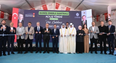 Kahramanmaraş Güneş Enerji Santrali Hizmete Açıldı