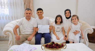 Kahramanmaraşlı Depremzede LGS'de 500 Tam Puan Aldı