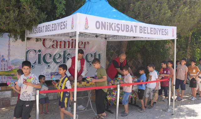 Onikişubat Belediyesi’nden Yaz Kur’an Kurslarına ‘Camiler Çiçek Açtı’ ile Anlamlı Destek
