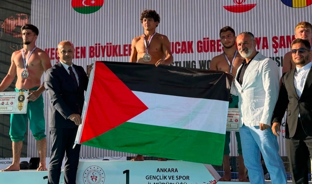 Afşin’den Keçiören’deki Er Meydanına Filistin Mesajı