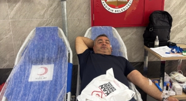 Andırın'da Muhtarlardan Kızılay'ın Kan Bağışı Kampanyasına Destek