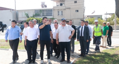 Başkan Akpınar Karaziyaret’te Prestij Sokak Projesini İnceledi