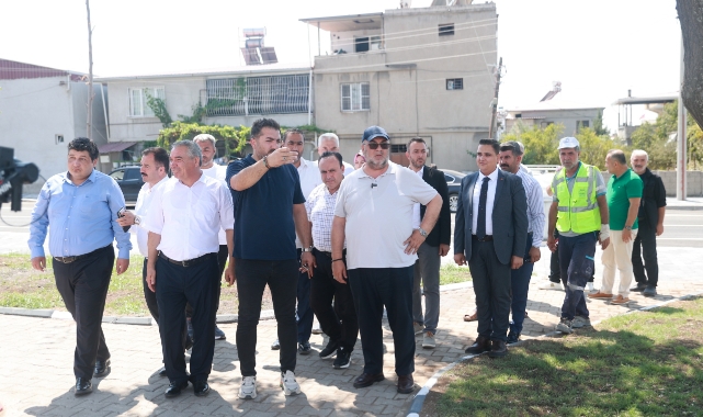 Başkan Akpınar Karaziyaret’te Prestij Sokak Projesini İnceledi