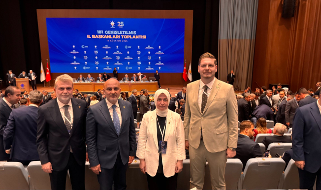 Başkan Görgel, AK Parti 181. Genişletilmiş İl Başkanları Toplantısı’na Katıldı