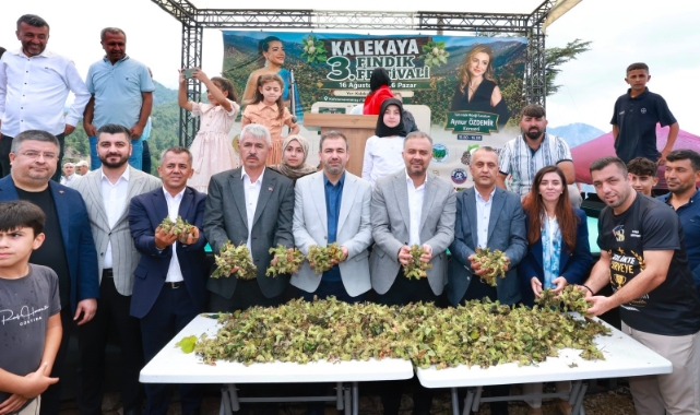 Kahramanmaraş’ın Karadeniz’i Kalekaya’da Fındık Festivali