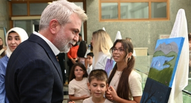 Miniklerin Sanat Yolculuğu Sergiyle Taçlandı