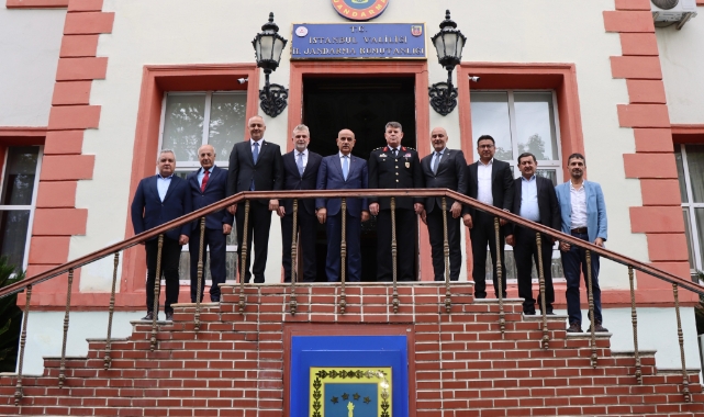 AK Parti Kahramanmaraş Heyeti İl Jandarma Komutanı Tataroğlu’nu Ziyaret Etti