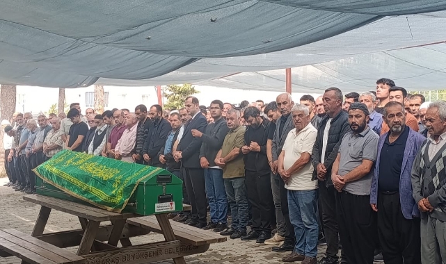 İş Makinasının Çarpması Sonucu Hayatını Kaybeden Genç Son Yolculuğuna Uğurlandı