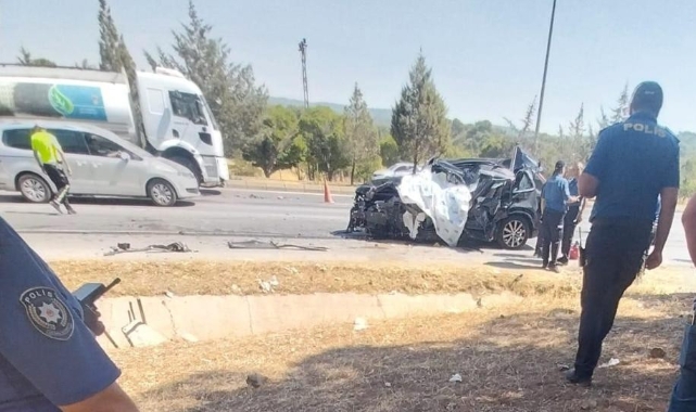 Kahramanmaraş'ta Trafik Kazası: 1 Ölü 2 Yaralı