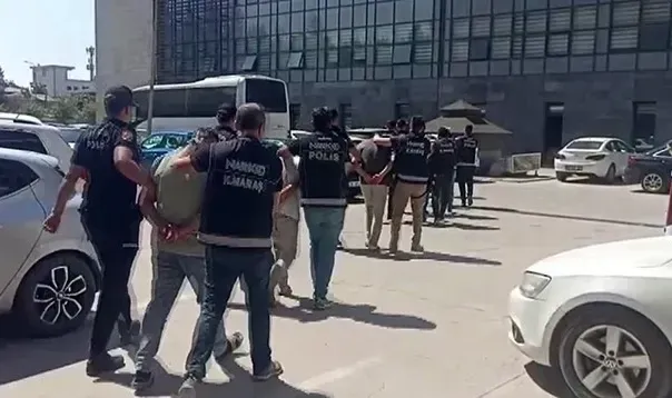 Kahramanmaraş’ta Uyuşturucu Operasyonu: 10 Gözaltı