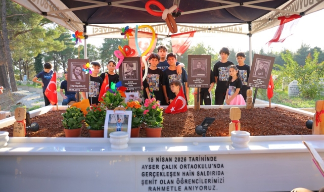Okul Saldırısında Ölen Bayram Nabi Şişik, Doğum Gününde Mezarı Başında Anıldı