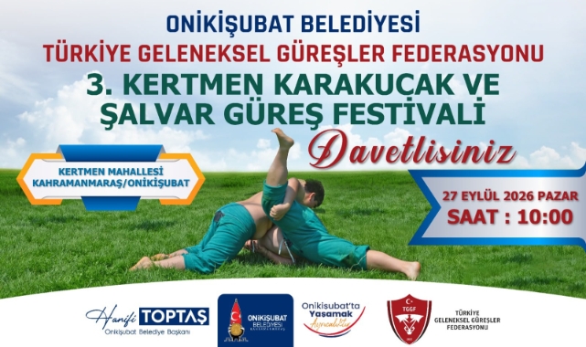 Türk Güreşinin Nabzı Bu Yıl da Onikişubat Belediyesi İmzasıyla Kertmen’de Atacak