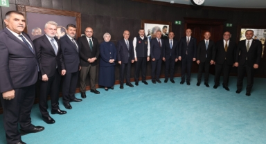 AK Parti Kahramanmaraş Heyetinden İçişleri Bakanı Çiftçi’ye Ziyaret