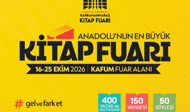 Anadolu’nun En Büyük Kitap Fuarı 16 Ekim’de Kapılarını Ziyaretçilerine Açacak